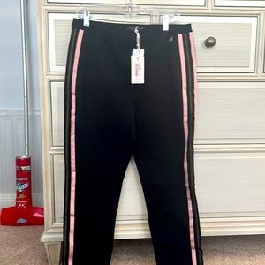 Ted Baker NWT black pants with side stripe detail